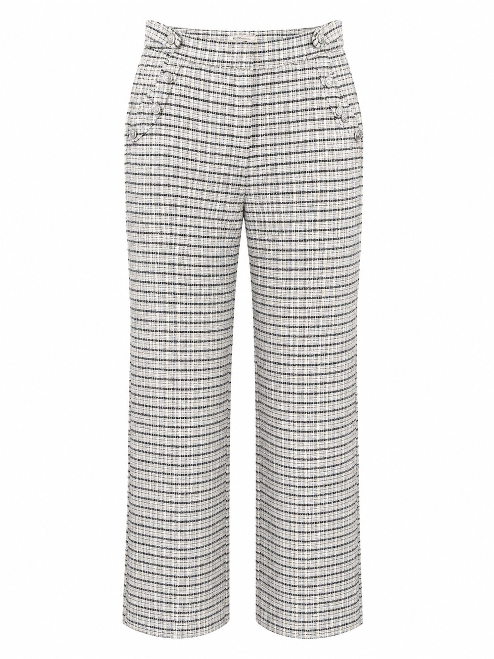 BCBGeneration NWT blue tweed trouser pants, XL